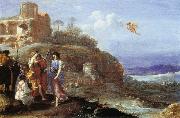 Cornelis van Poelenburch Mercury and Herse France oil painting artist